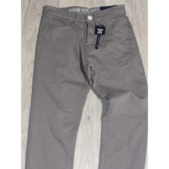 VGB Other - VGB Vintage Genes Black Men's Slim Fit French Terry Gray Jeans 28 X‎ 30 - NWT